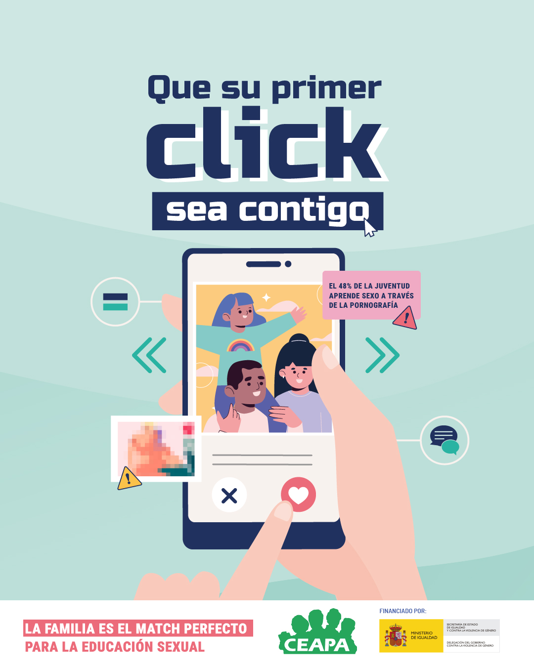 Campaña prevención pornografía